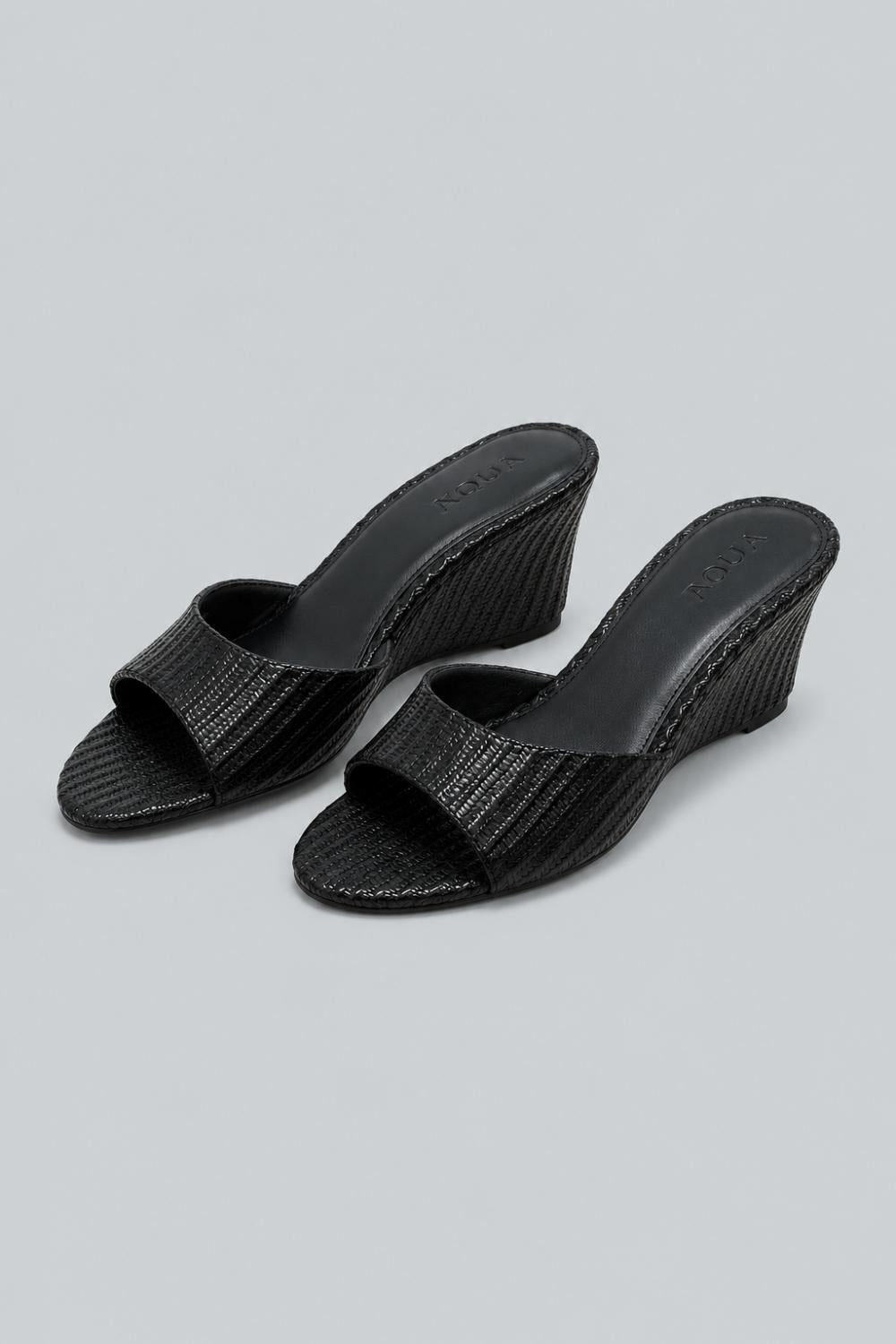 Women’s Katey Wedge Sandals - Black - Sandals