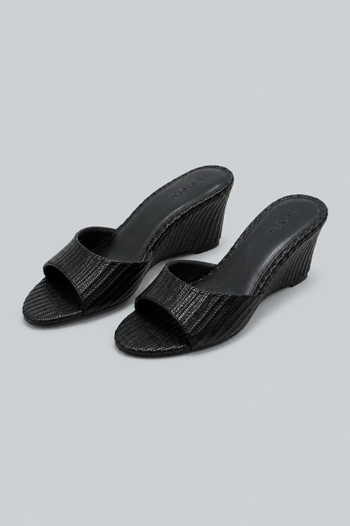 Women’s Katey Wedge Sandals - Black - Sandals