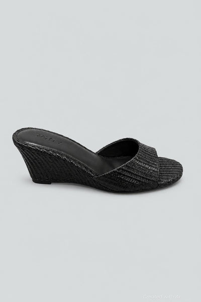 Women’s Katey Wedge Sandals - Black - Sandals