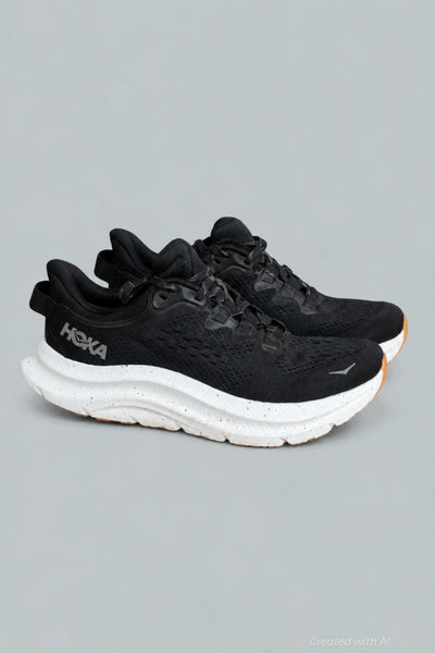 Women’s Kawana 2 Low Top Trainer Sneakers - Black/White - 5.5 - Sneaker