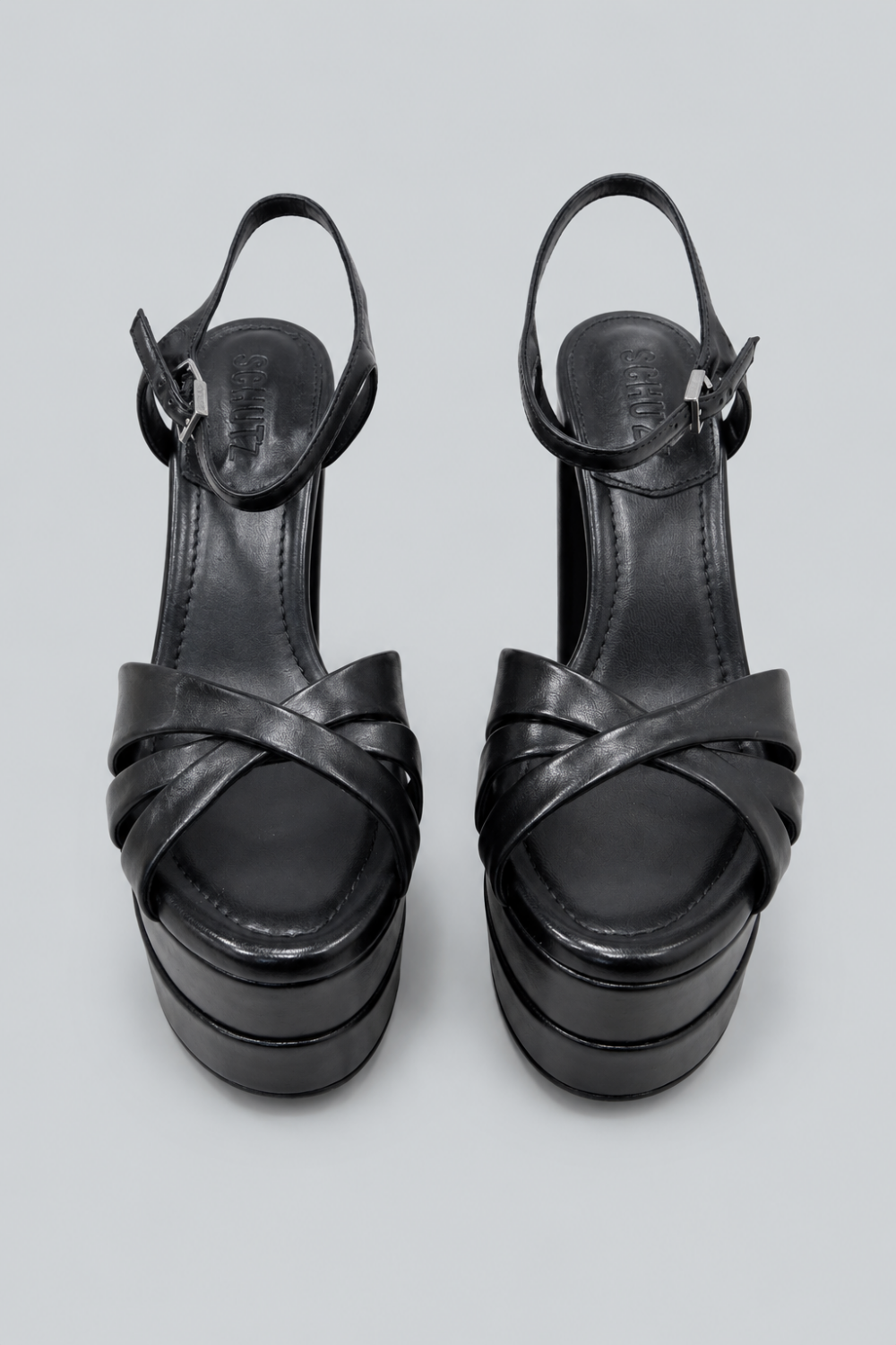 Women’s Keefa High Platform Sandals Black - Black - 6.5US - Sandal