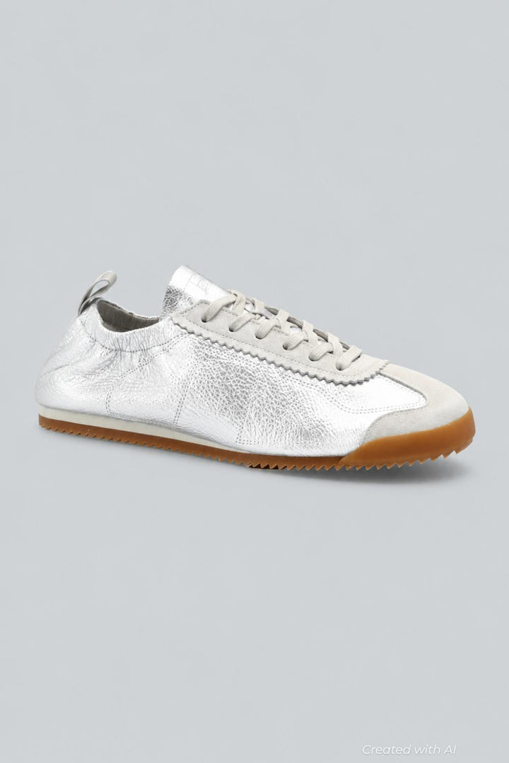 Women’s Kenny Running Sneakers - Silver - 7 - Sneaker