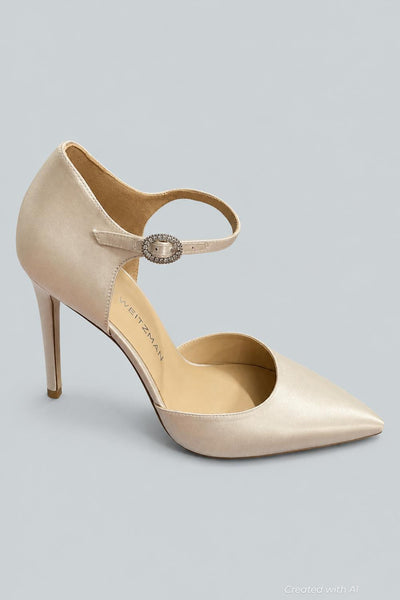 Women’s Kensington Pointed Pumps - Cream - 8.5 - Heels