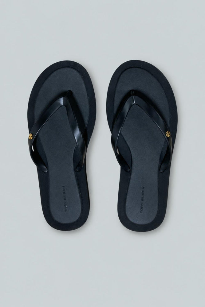 Women’s Kira Padded Flip Flop Sandals - Perfect Black - 8 - Flip Flop