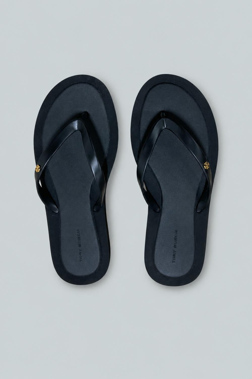 Women’s Kira Padded Flip Flop Sandals - Perfect Black - 8 - Flip Flop