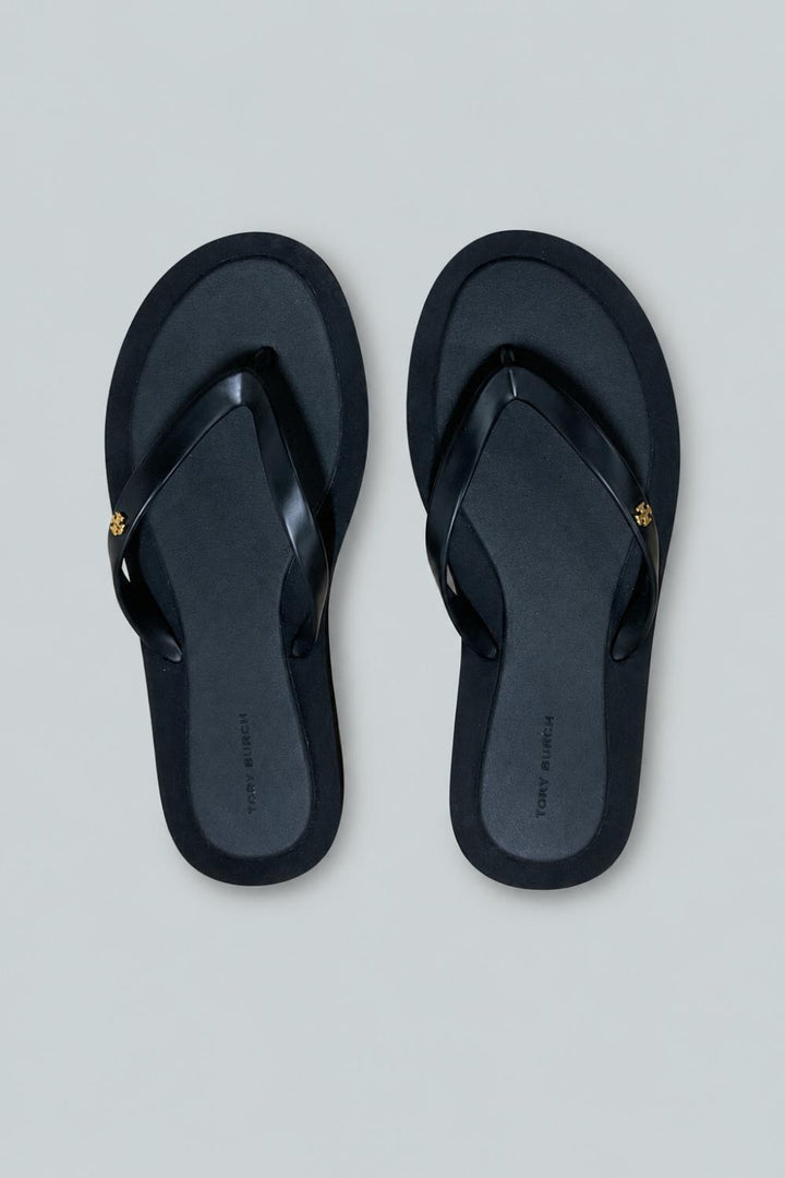 Women’s Kira Padded Flip Flop Sandals - Perfect Black - 8 - Flip Flop