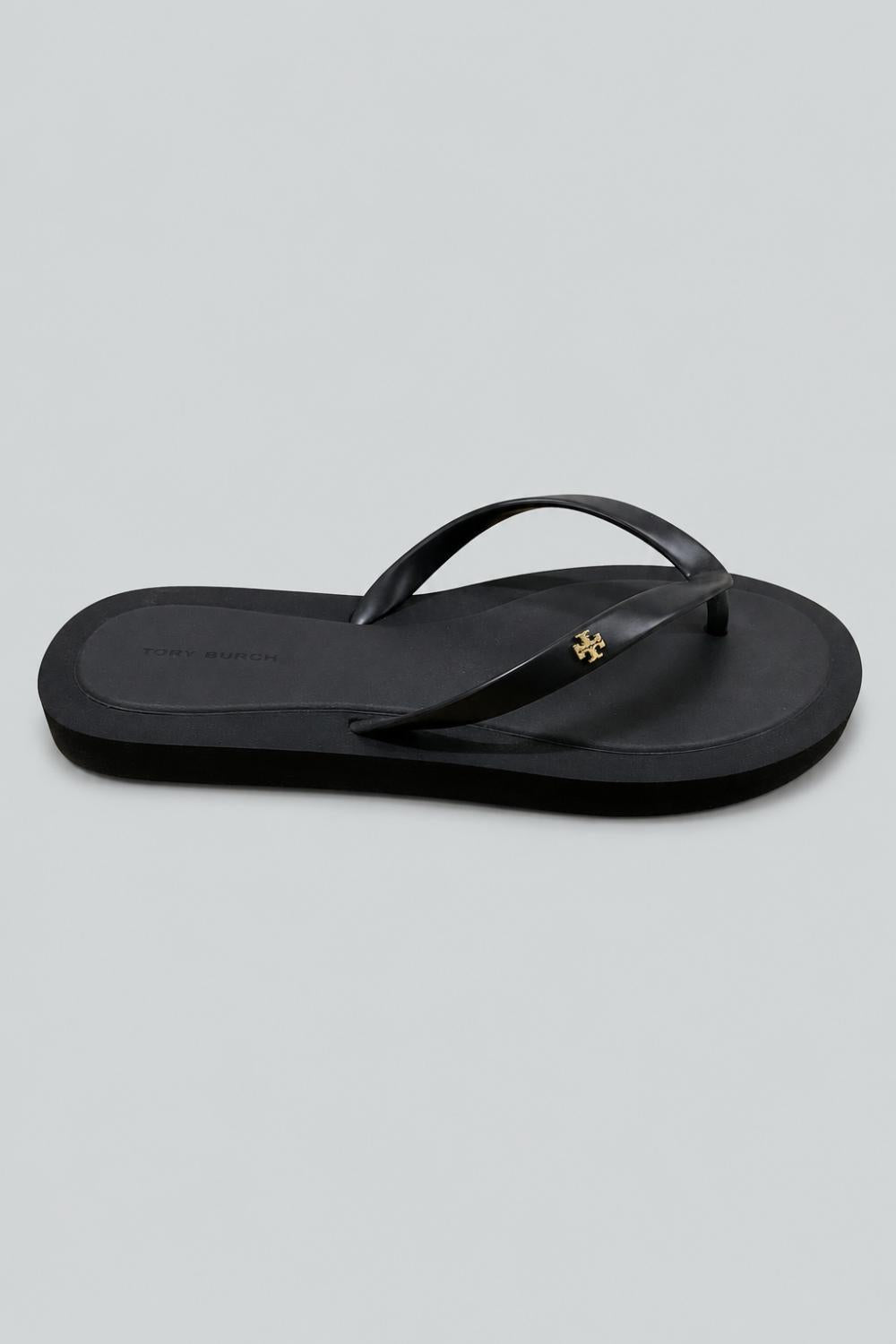 Women’s Kira Padded Flip Flop Sandals - Perfect Black - 8 - Flip Flop