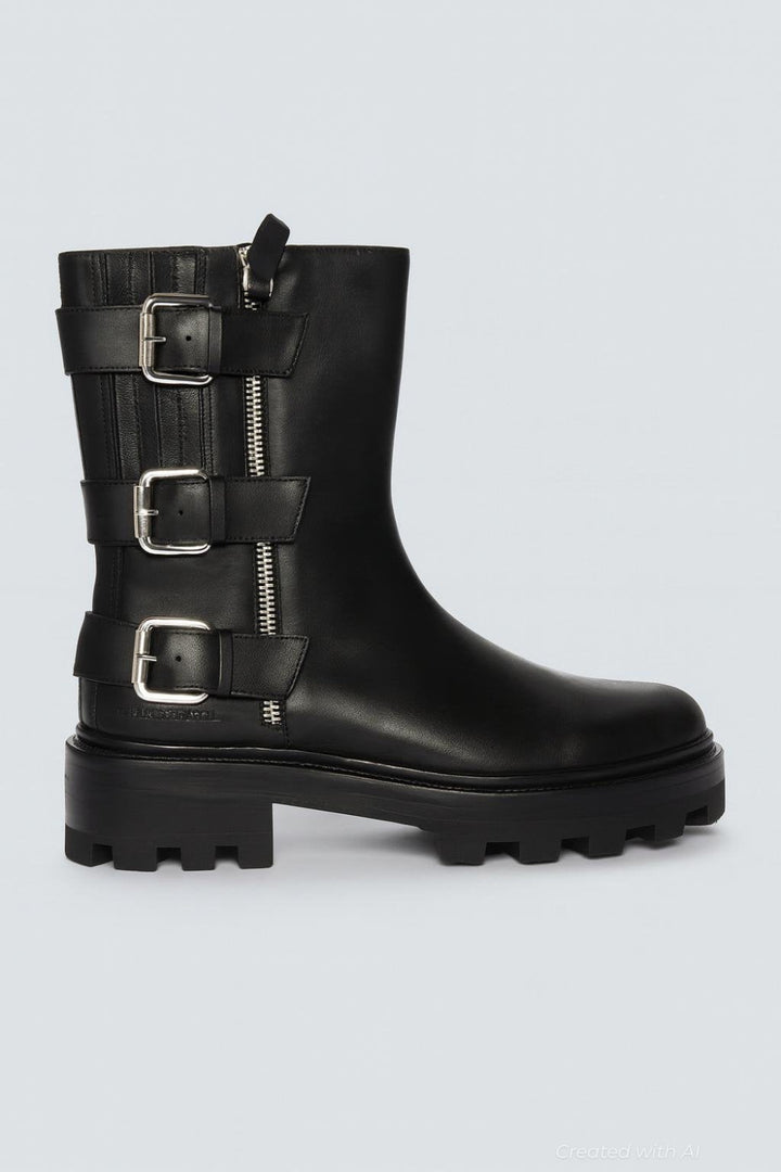 Women’s Krum Boots - Black - 11 - Boots