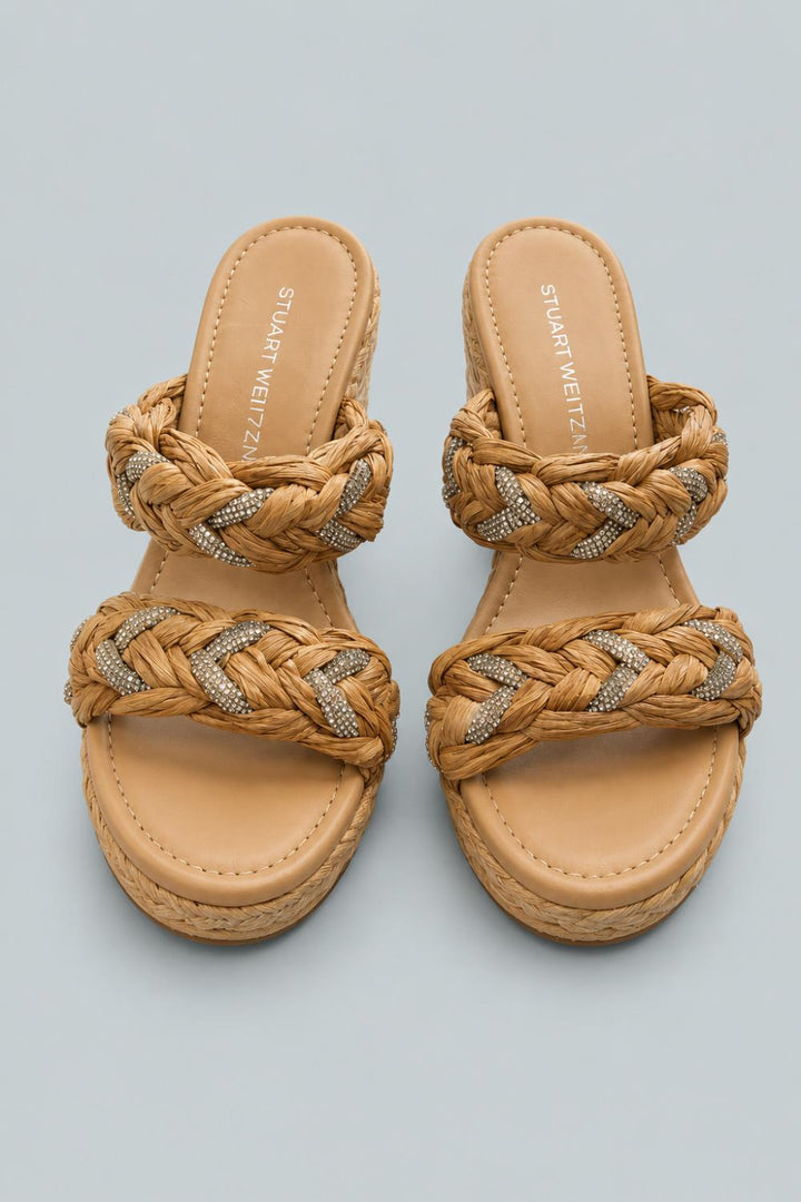 Women’s Lana Espadrille Wedge Sandals - Natural - 8 - Espadrille