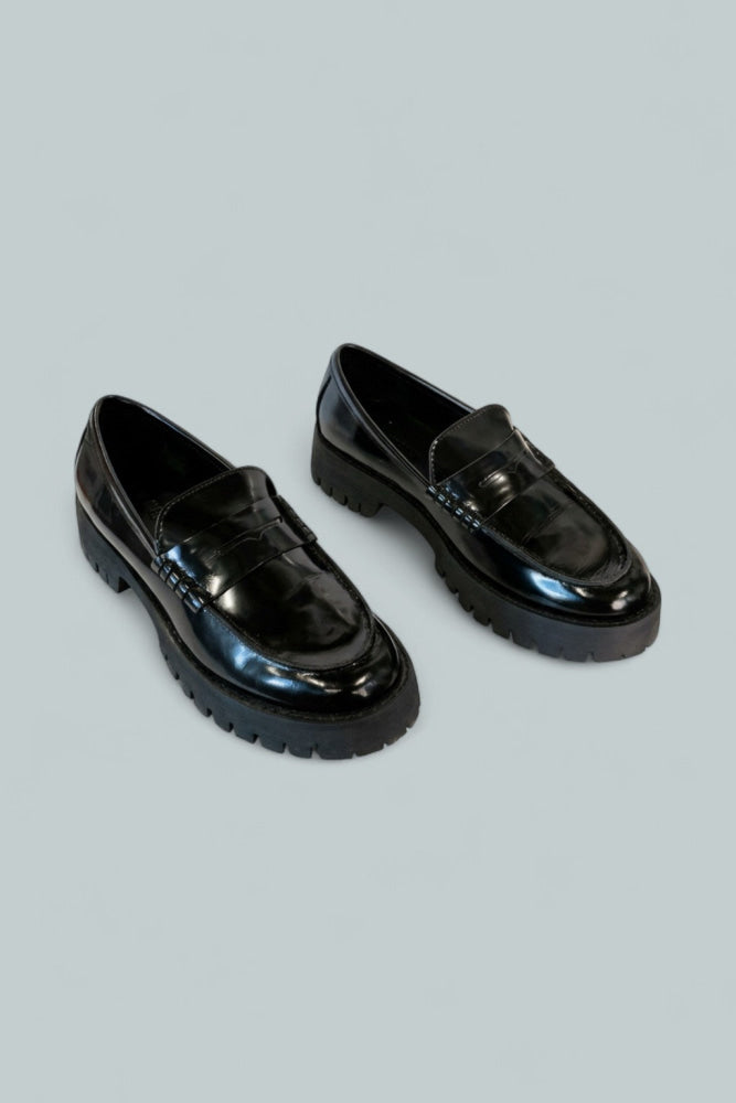 Women’s Langsten Loafer Flats - Black Box - 8 - Loafers
