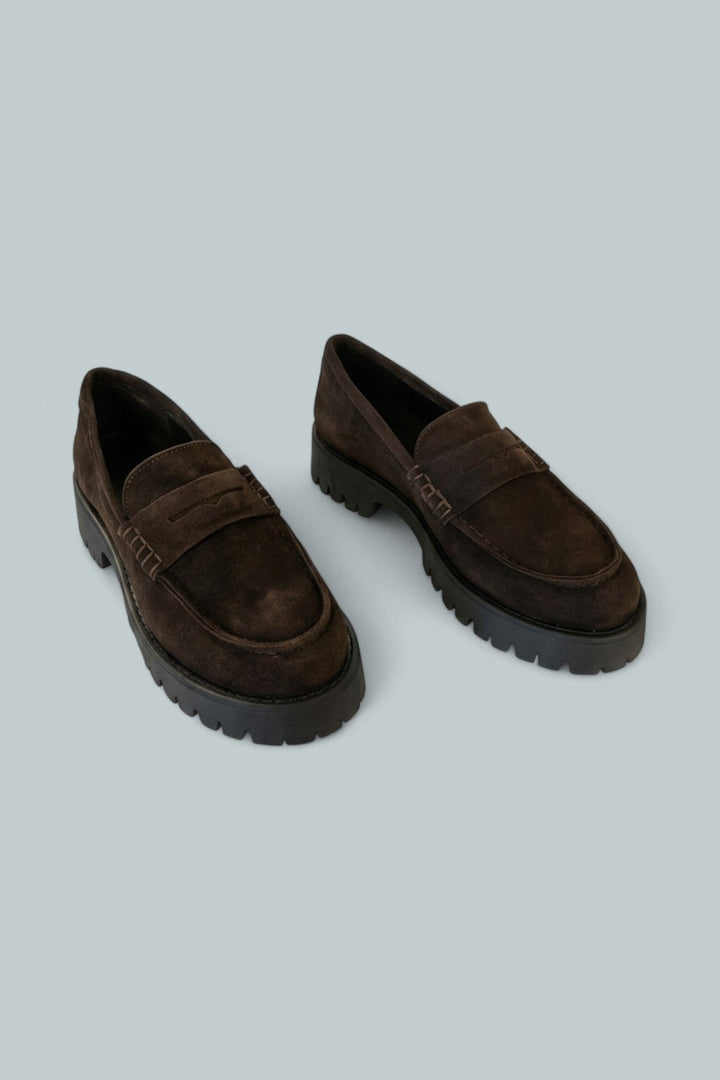 Women’s Langsten Loafer Flats - Brown Suede - 9.5 - Loafers