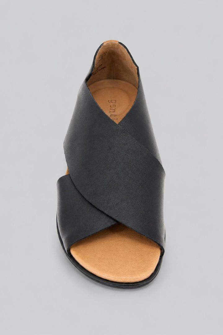 Women’s Laniey Slip On Crisscross Sandals - Black - Sandal
