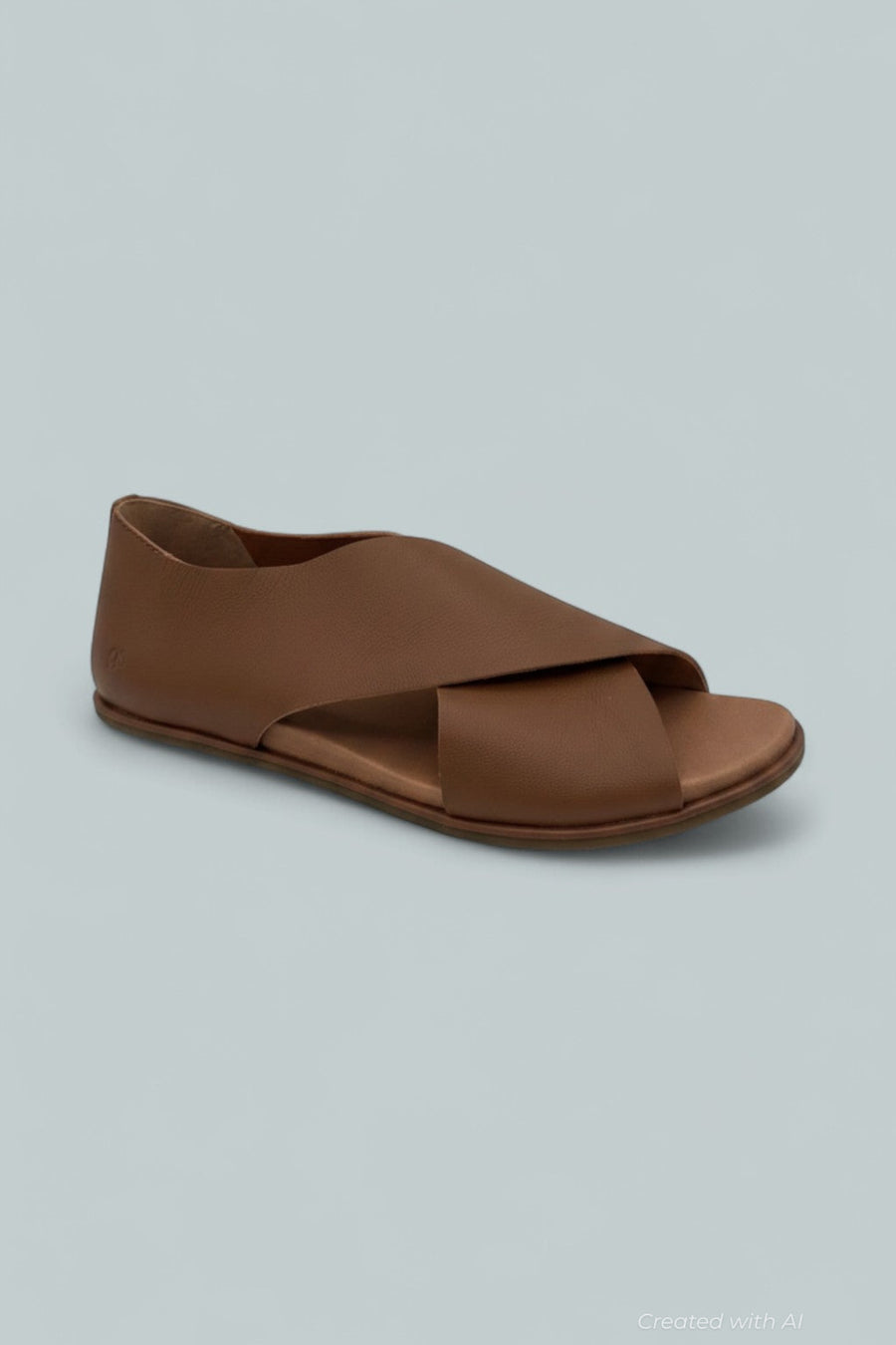 Women’s Laniey Slip On Crisscross Sandals - Luggage - 7.5 - Sandals