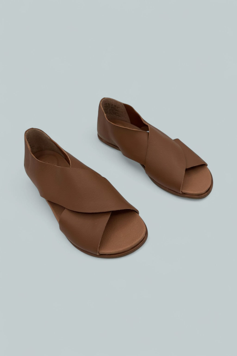 Women’s Laniey Slip On Crisscross Sandals - Luggage - 7.5 - Sandals