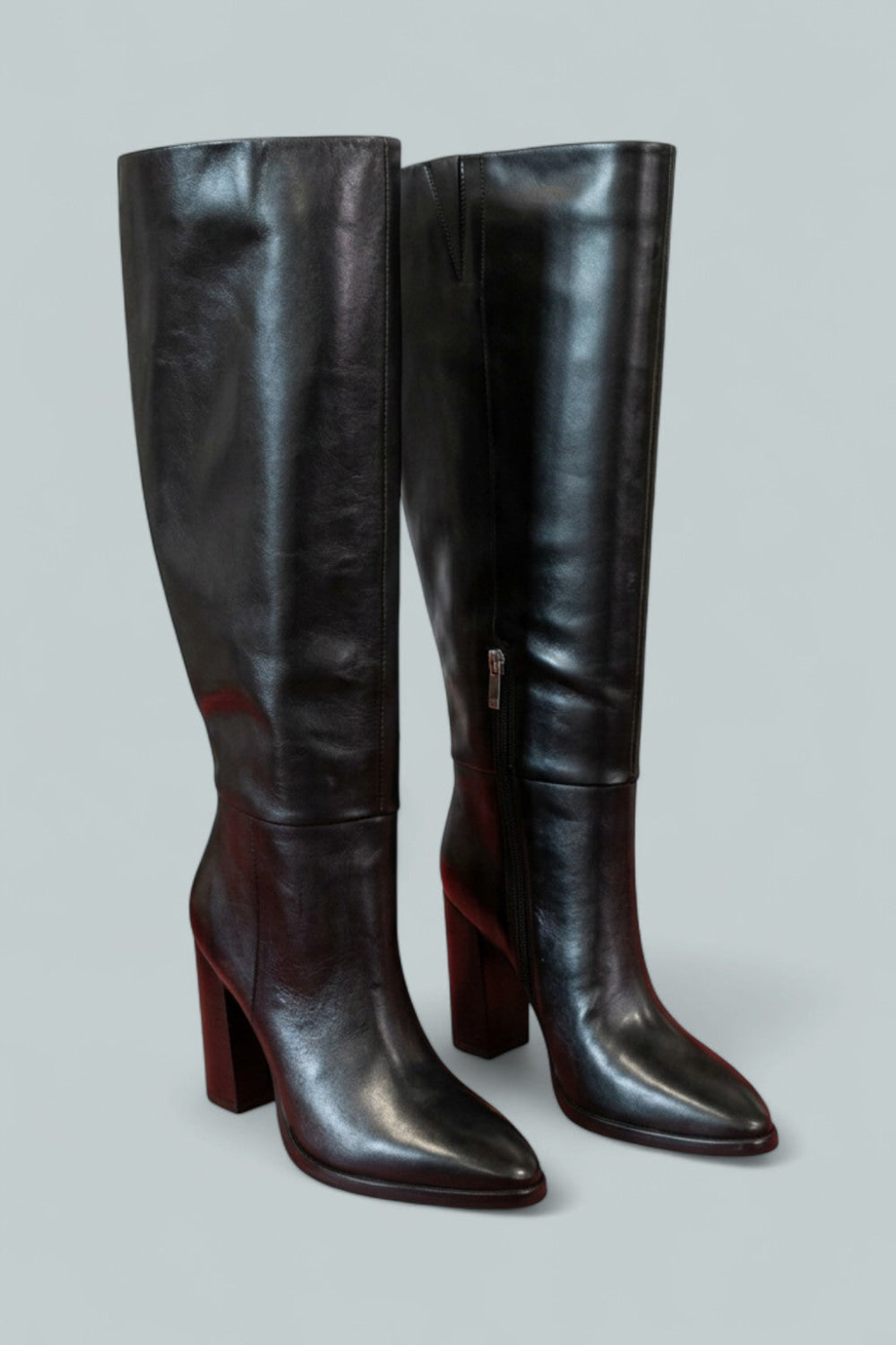 Women’s Lannie Wide Calf Boots - Black - 7 WIDE - Boots