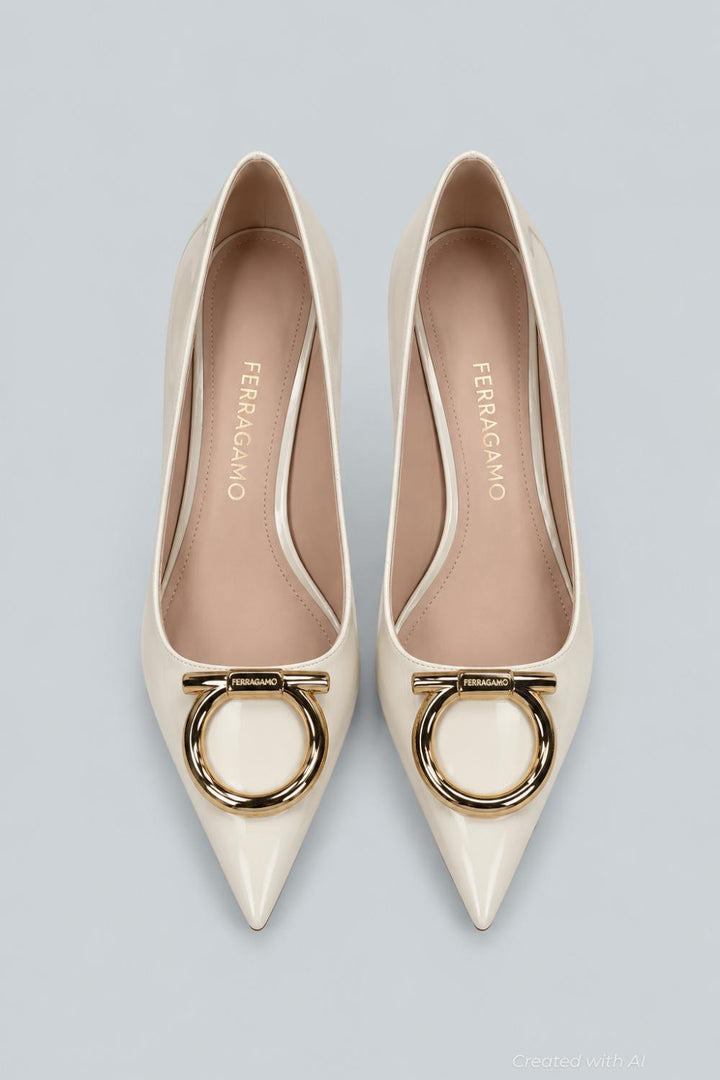 Women’s Lara Gancini Pumps - Mascarpone - 8.5 - Heels
