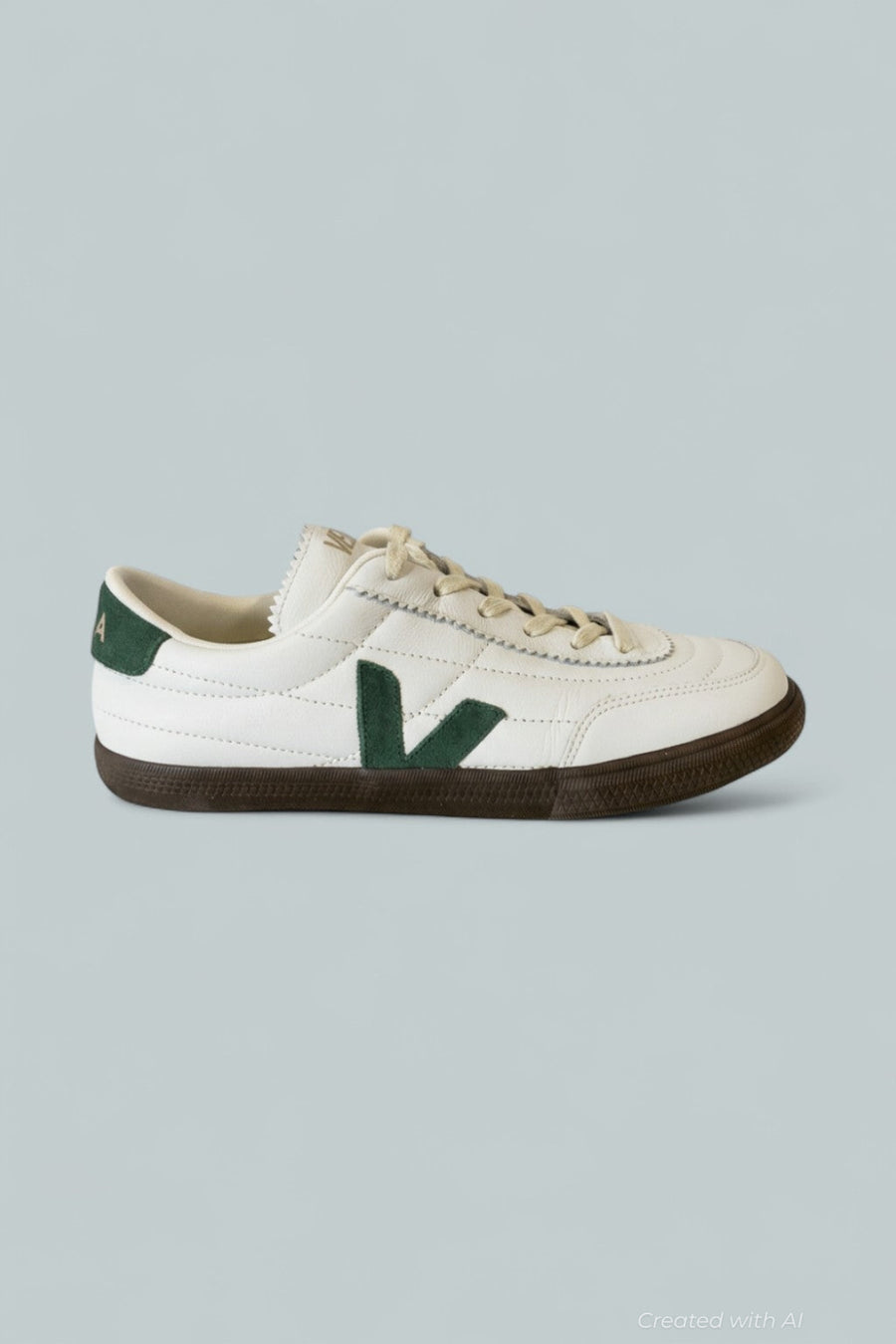 Women’s Leather Sneakers - White - 7 - Sneaker