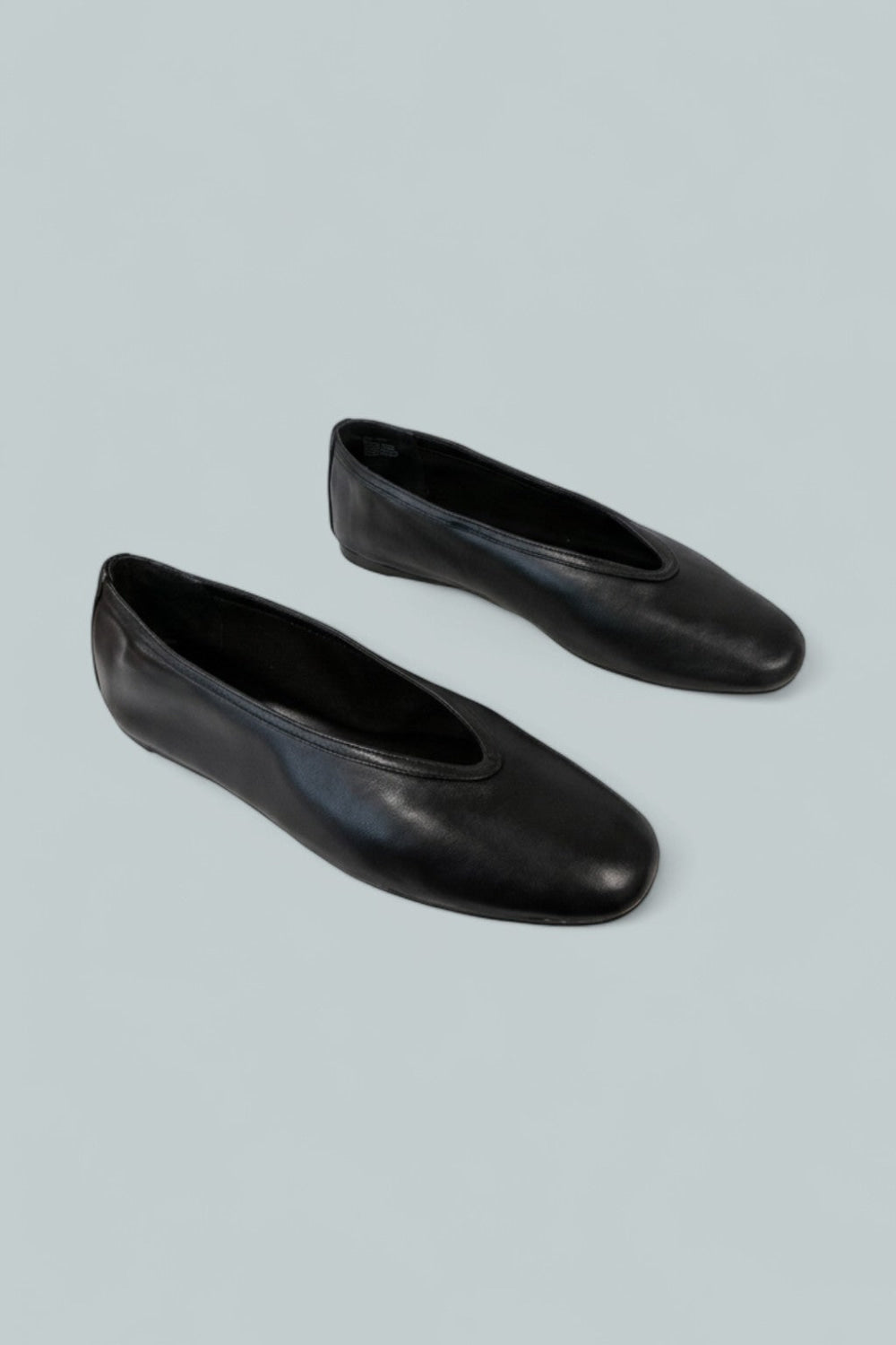 Women’s Leni Flats - Black Leather - Flats