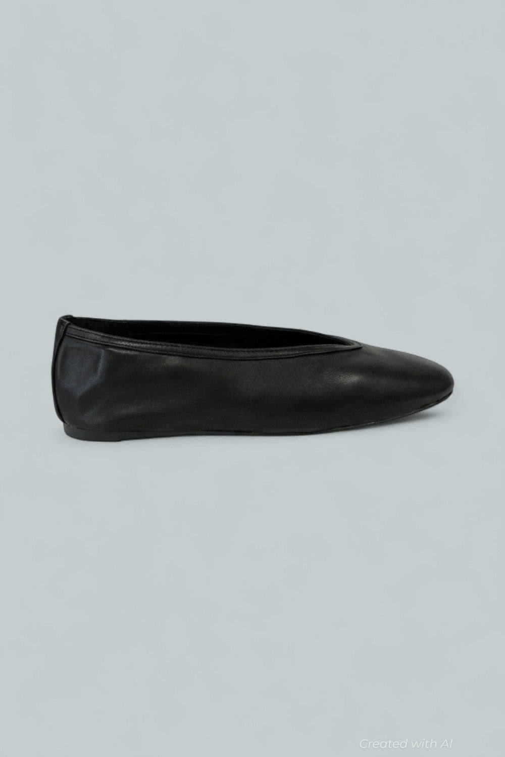 Women’s Leni Flats - Black Leather - Flats