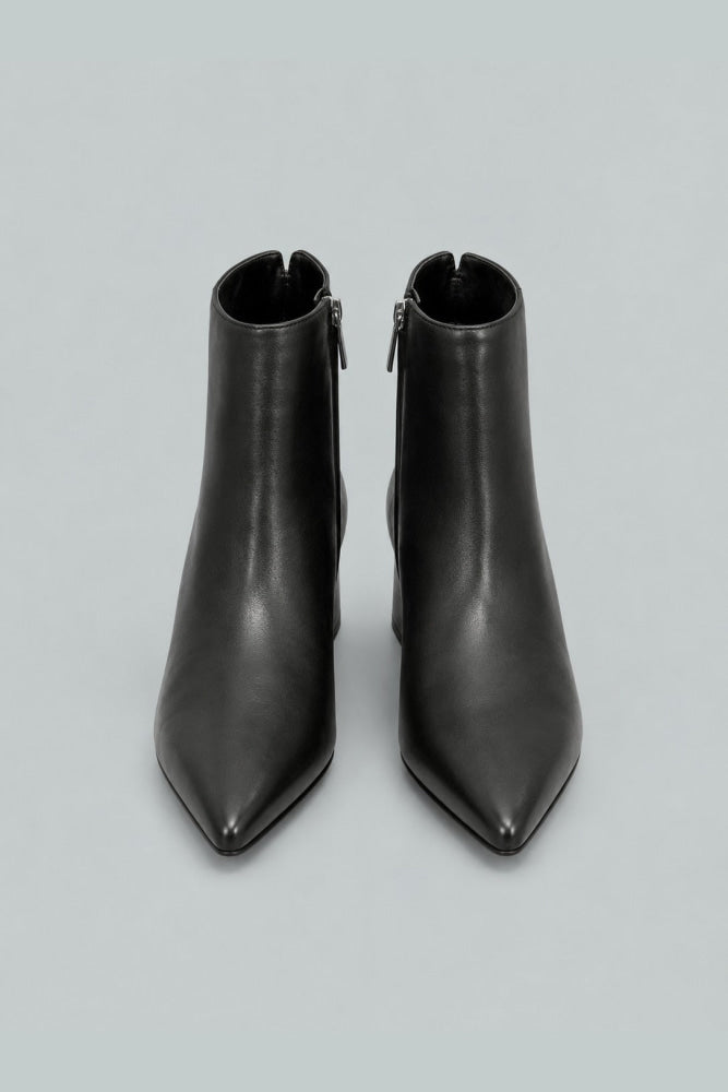 Women’s Leonna Block Heel Dress Booties - Black - 8 - Bootie