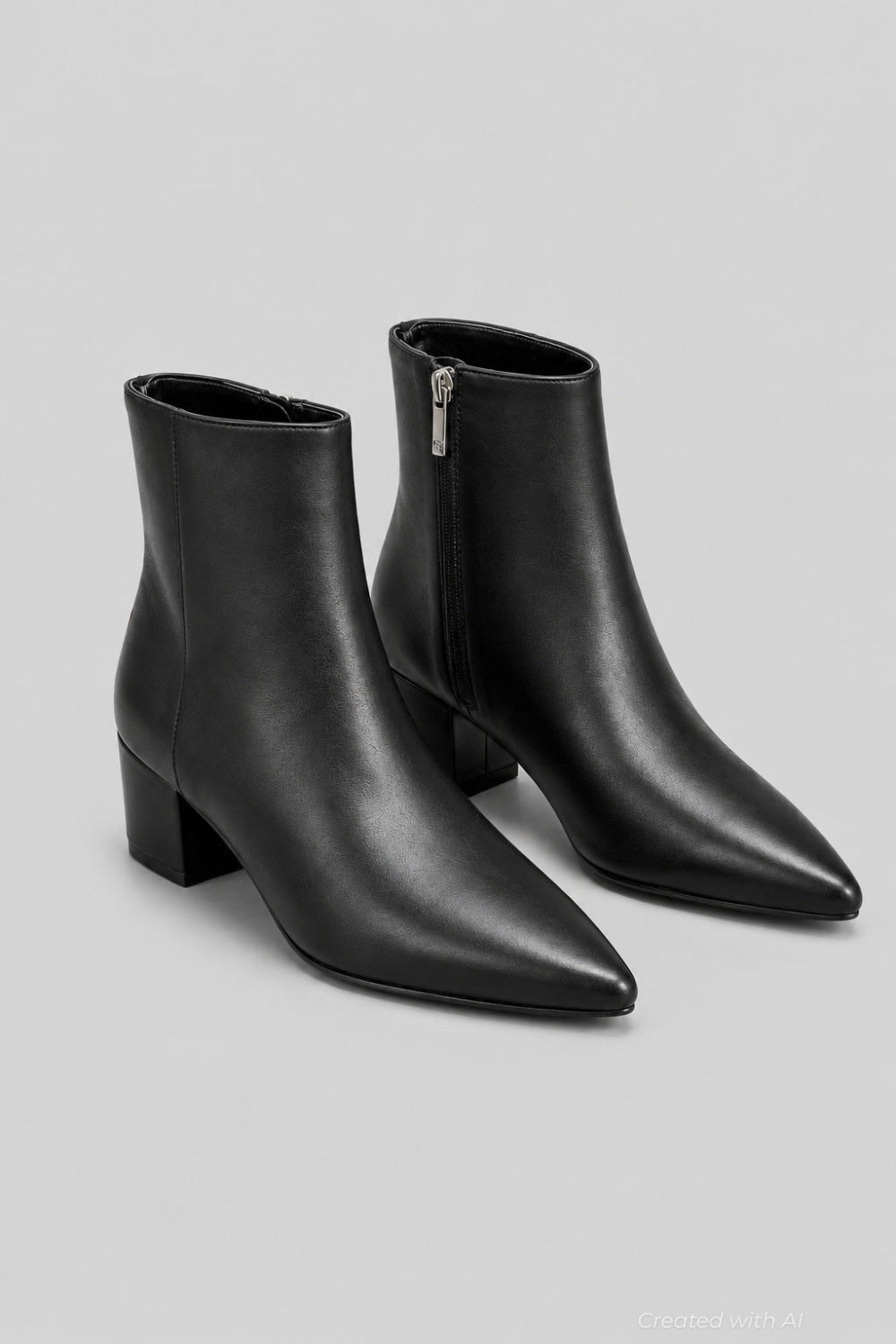 Women’s Leonna Block Heel Dress Booties - Black - 8 - Bootie