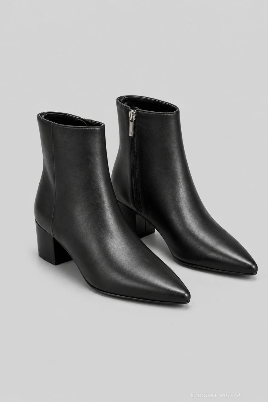 Women’s Leonna Block Heel Dress Booties - Black - 8 - Bootie