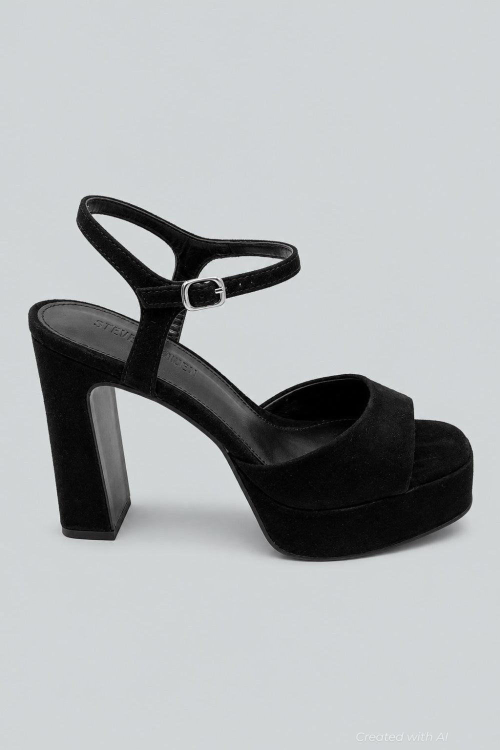 Women’s Liandra Sandals - Black Suede - Sandals