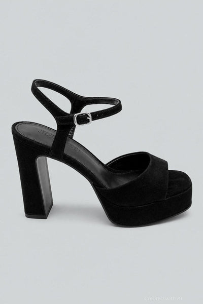 Women’s Liandra Sandals - Black Suede - Sandals