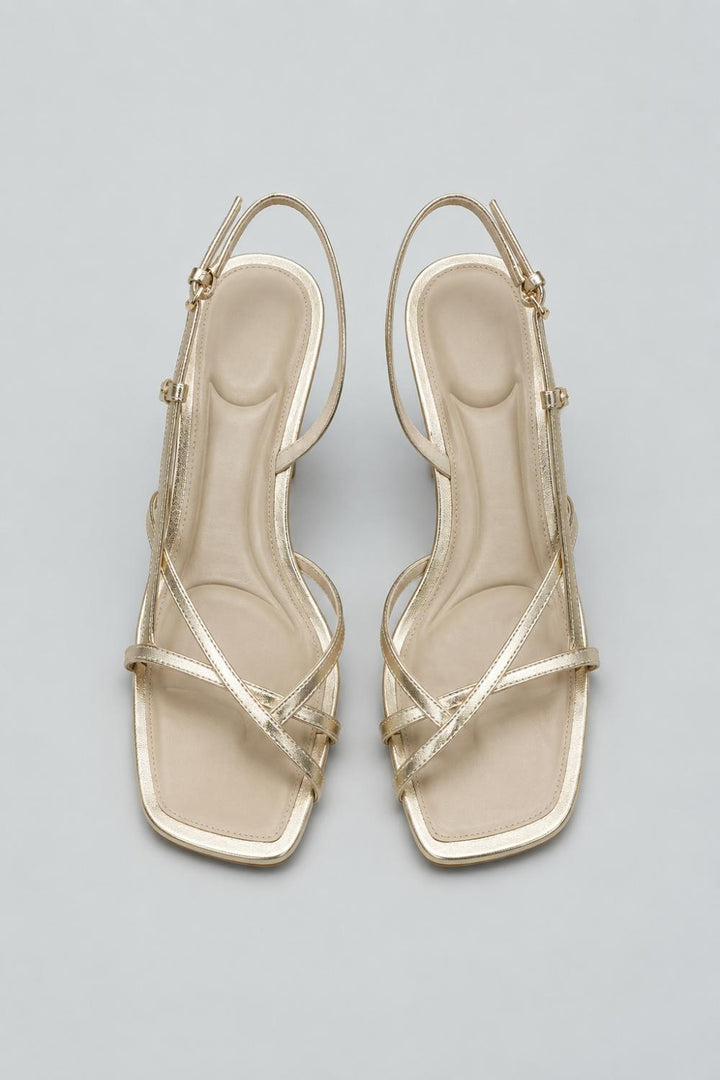 Women’s Lilian Slingback Sandals - Champagne - Slingback