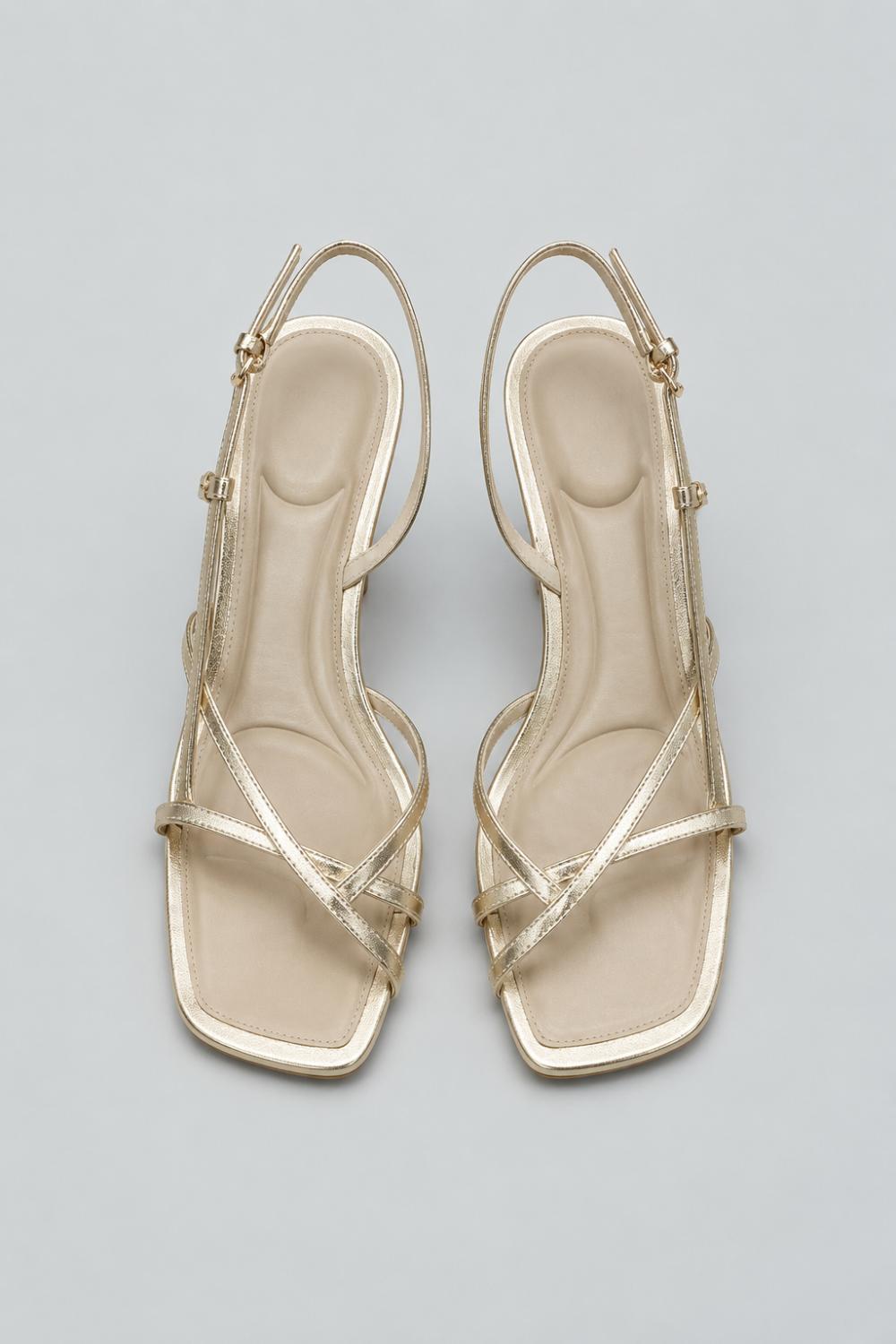Women’s Lilian Slingback Sandals - Champagne - Slingback