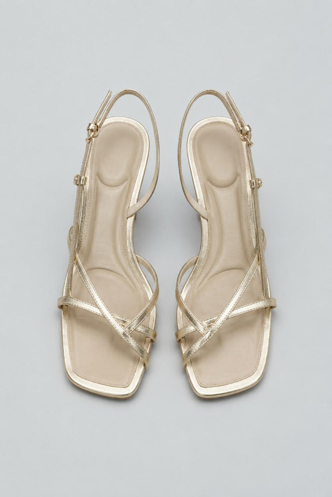Women’s Lilian Slingback Sandals - Champagne - Slingback