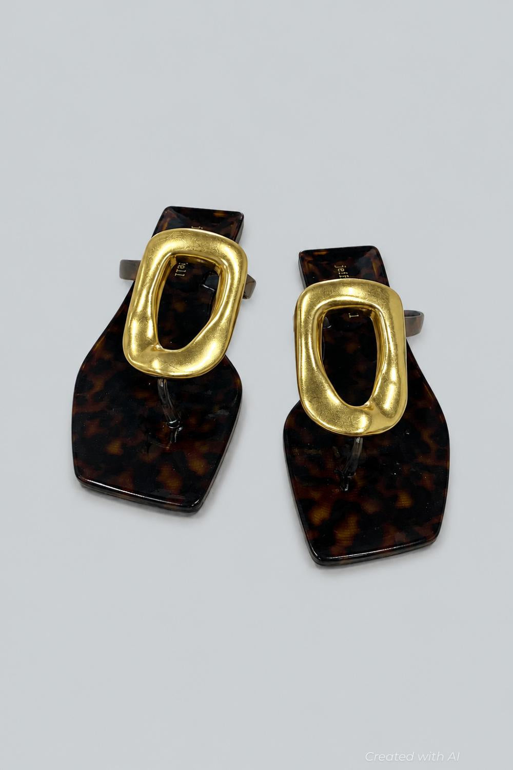 Women’s Linques Jelly Sandals - Tortoise Gold - Sandal