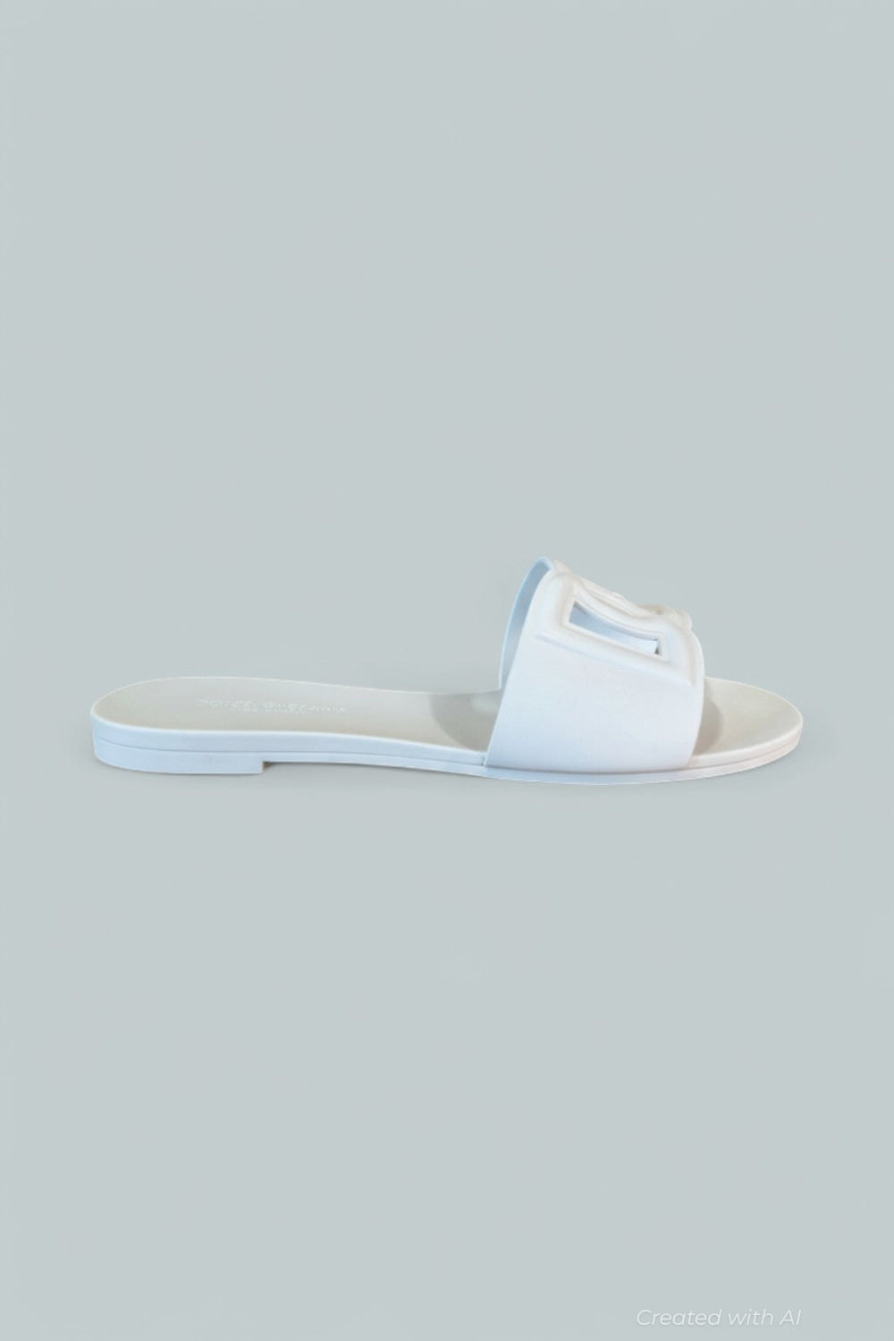 Women’s Logo Pool Slide Sandals - Bianco - 10 US / 40 EU - Sandals