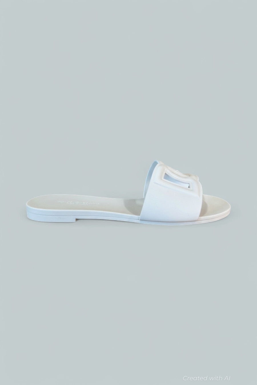 Women’s Logo Pool Slide Sandals - Bianco - 10 US / 40 EU - Sandals