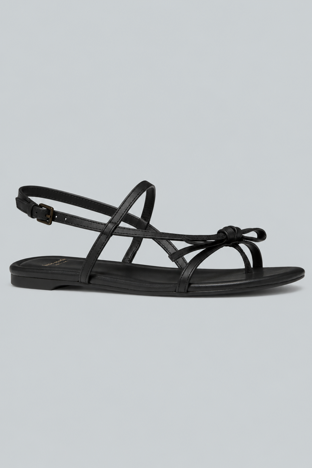Women’s Loop Flat Sandals - Black - 8 - Sandal
