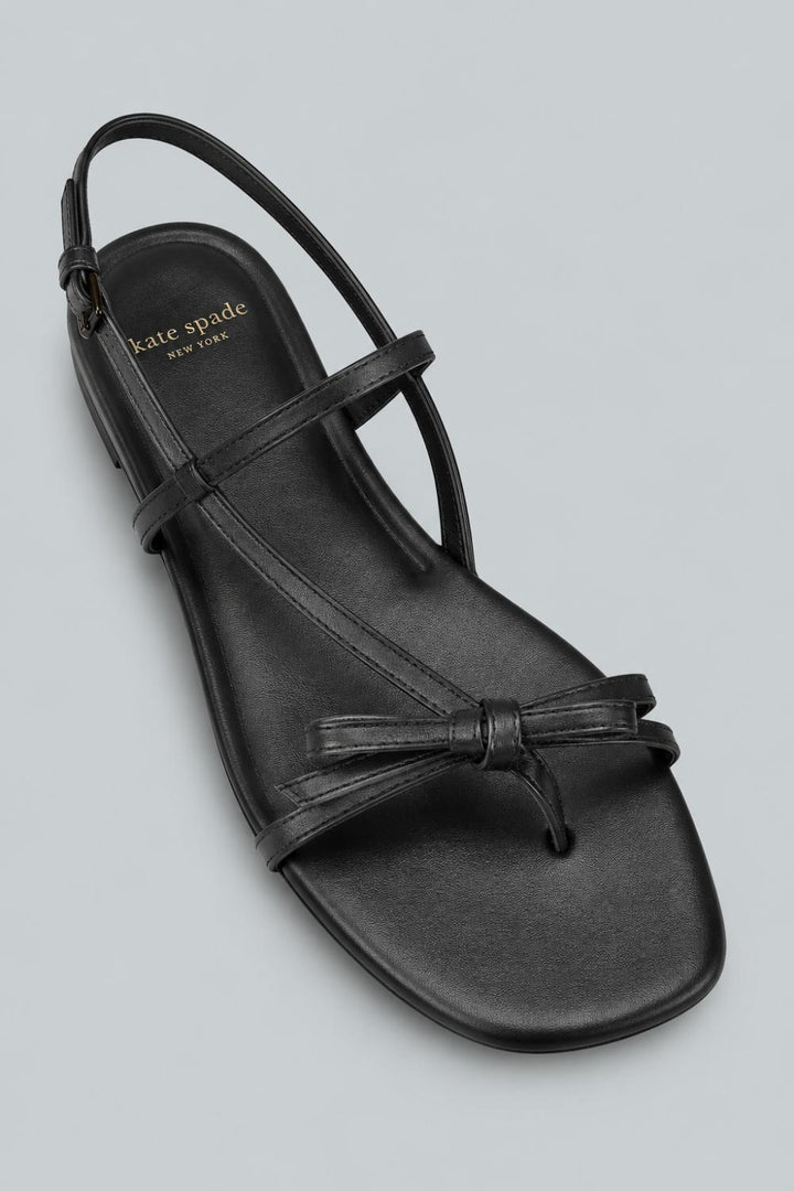 Women’s Loop Flat Sandals - Black - 8 - Sandal