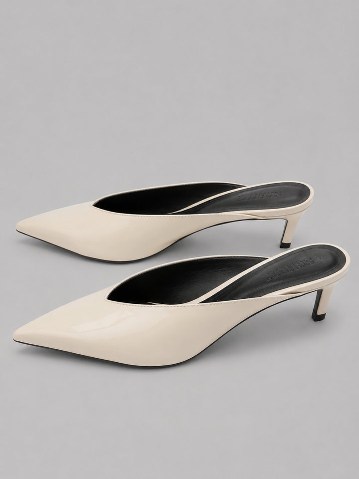 Women’s Loren Mule Pumps - Off White - Mules
