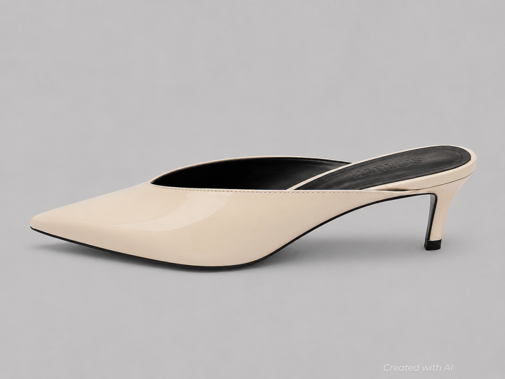 Women’s Loren Mule Pumps - Off White - Mules