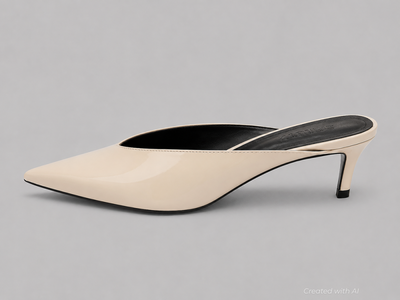 Women’s Loren Mule Pumps - Off White - Mules