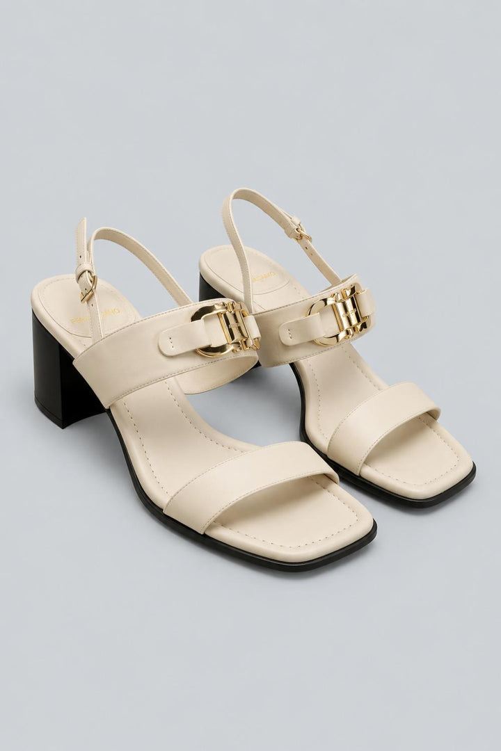Women’s Lou Gancini Block Heel Sandals - Mascarpone - 10 - Sandal