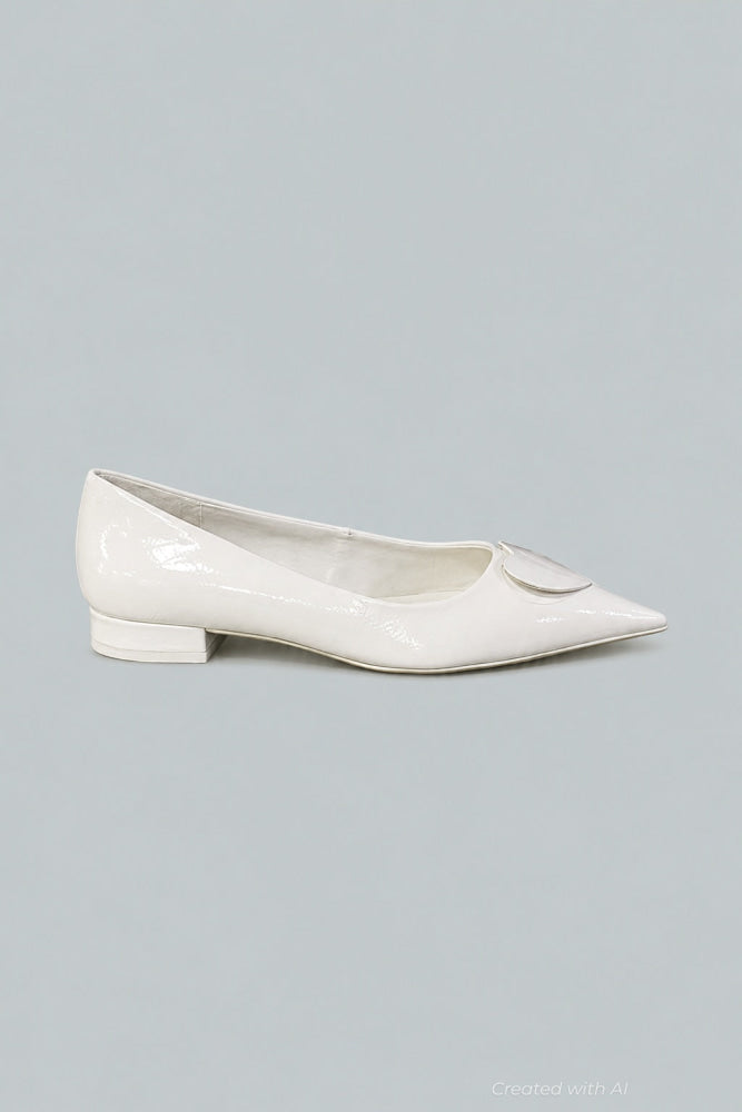 Women’s Lover Flats - Cream - Flats