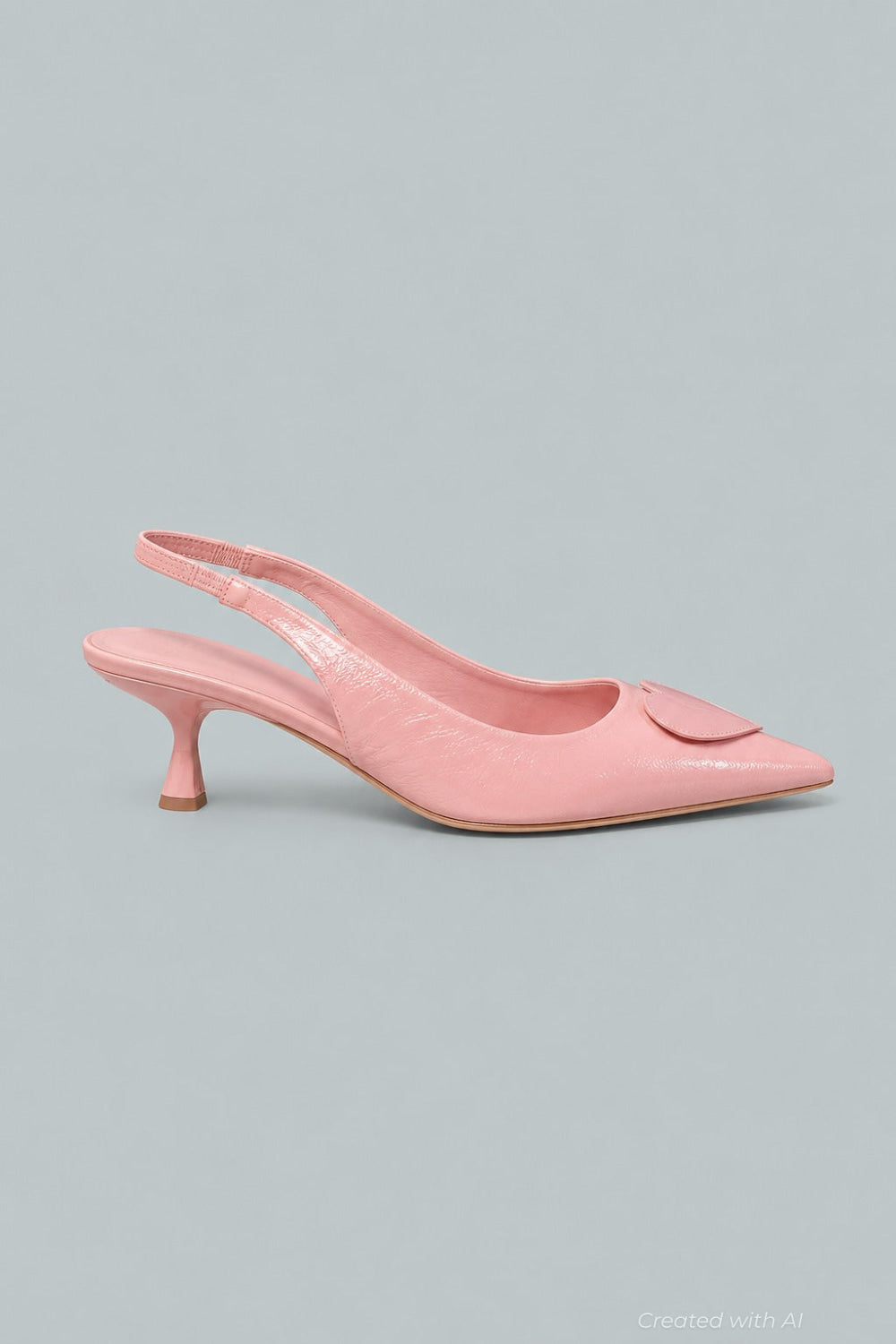 Women’s Lover Slingback Kitten Heels - Barre Pink - Slingback