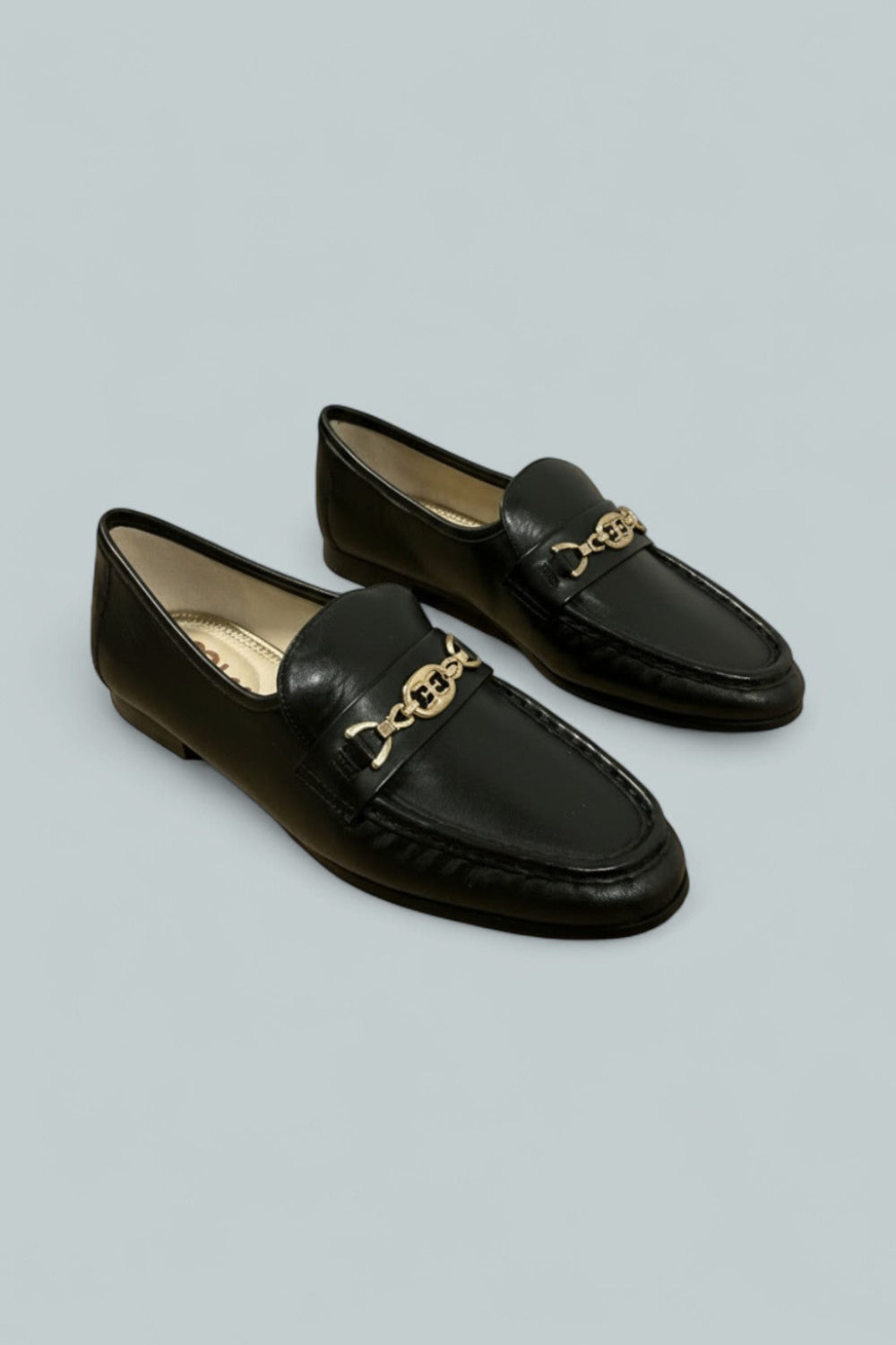 Women’s Lucca Leather Loafers - Black - Loafers
