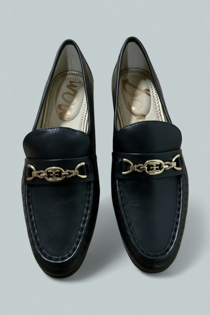 Women’s Lucca Leather Loafers - Black - Loafers