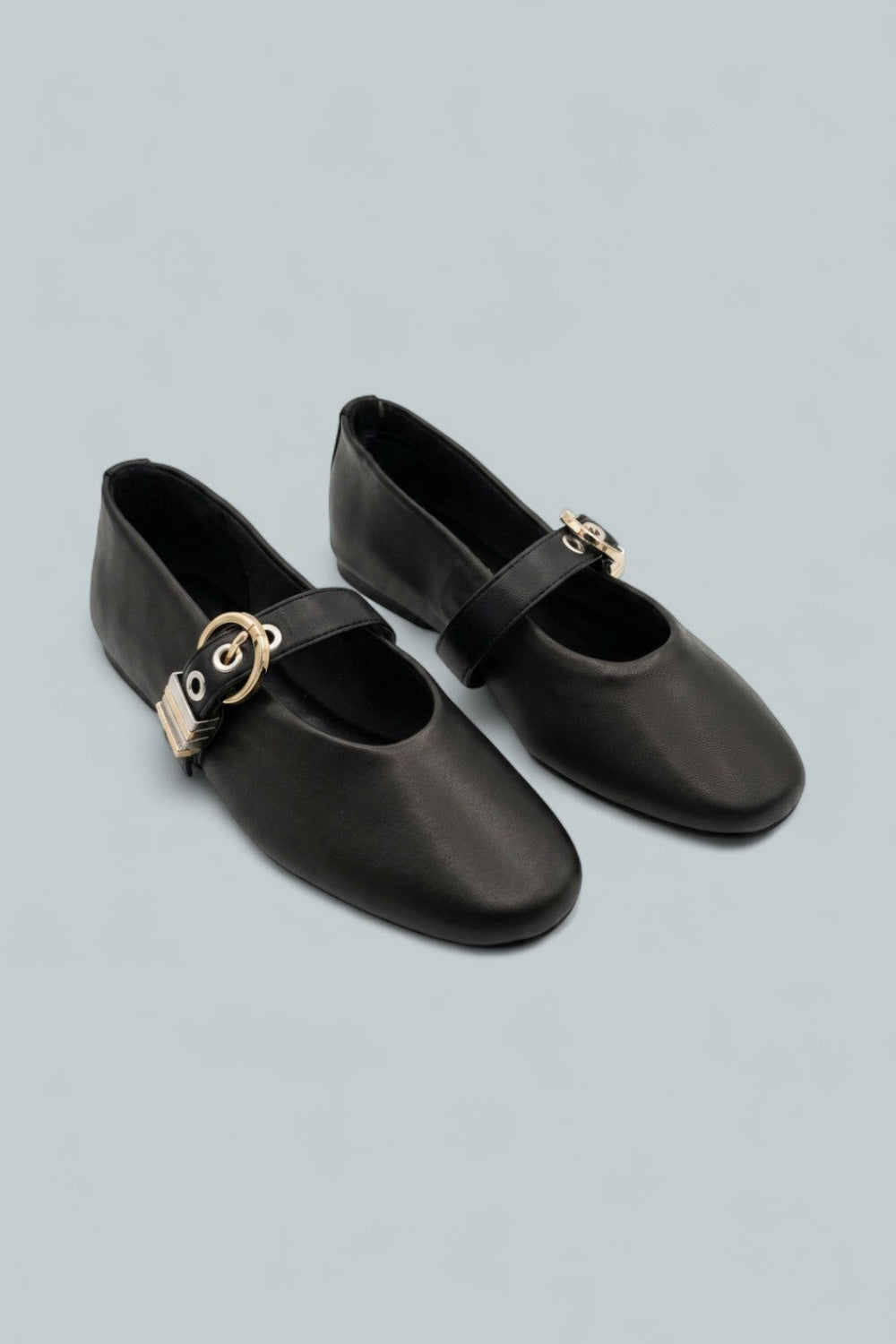 Women’s Lucia Flats - Black Leather - Flats