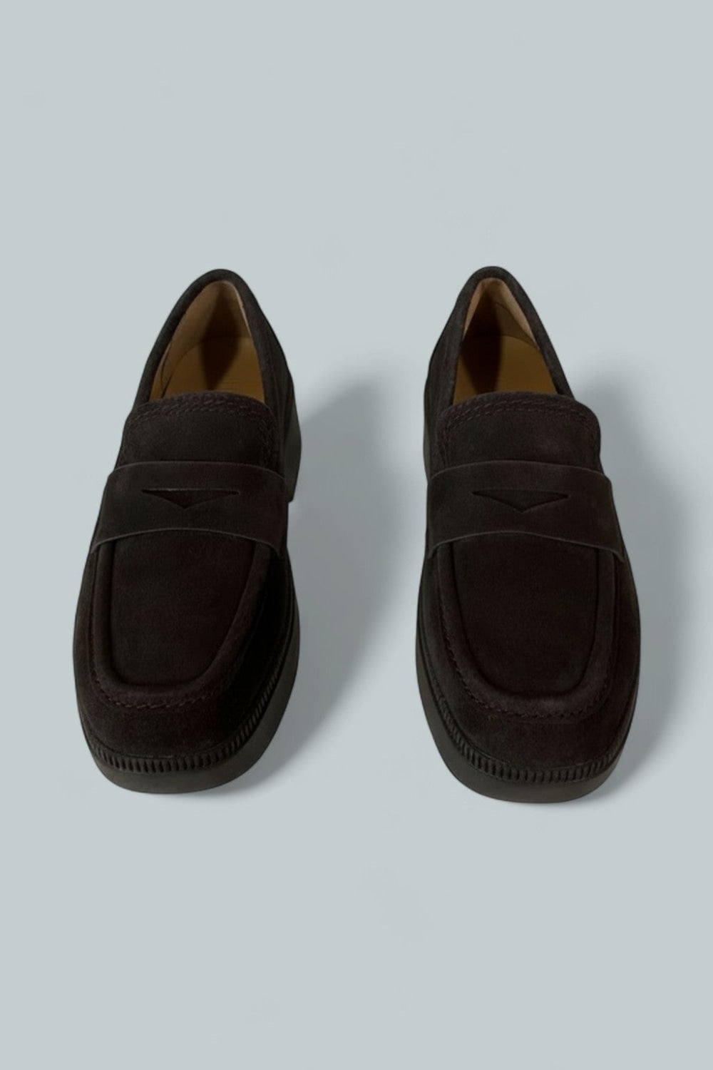 Women’s Luma Demi Wedge Loafer Pumps - Chocolate - 6.5 - Loafers