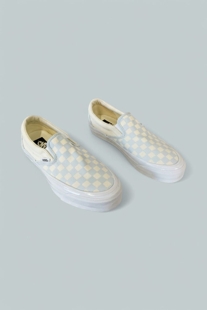 Women’s Lx Classic Slip On Sneakers - Checkerboard Ice Metallic - 10 WMN / 8.5 MEN - Loafers