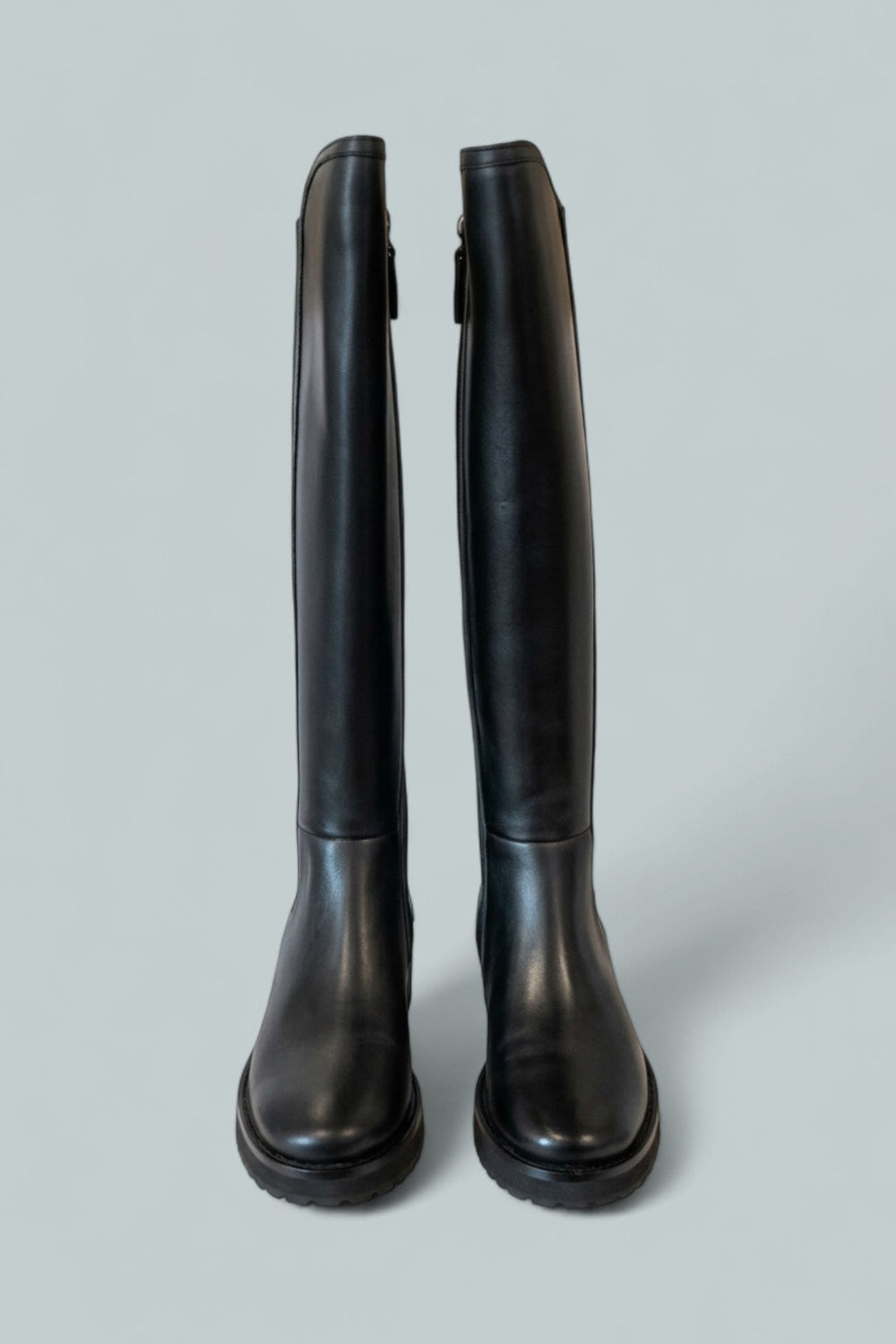 Women’s Lyndon Waterproof Tall Boots - Black Leather - 5 - Boots