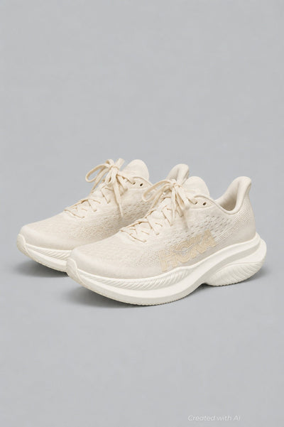 Women’s Mach 6 Low Top Sneakers - Alabaster/Cosmic Gray - 10 - Sneaker