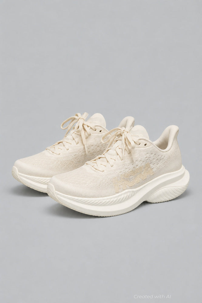 Women’s Mach 6 Low Top Sneakers - Alabaster/Cosmic Gray - 10 - Sneaker